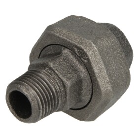 Malleable cast iron black union fitting 2" IT/ET...