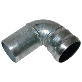 Elbow pipe DN 40 x socket 35 x 80 mm