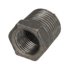 Malleable cast iron black reducer 4 x 3 ET/IT