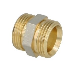 Coupling brass 1&quot; eurocone x 1&quot; eurocone