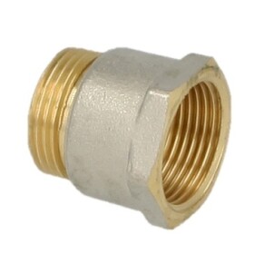 Coupling brass 1&quot; eurocone x 1&quot; IT