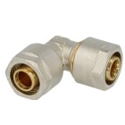 Compression fitting elbow brass 16 x 2 mm x 16 x 2 mm