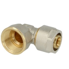 Compression fitting elbow brass 26 x 3 mm x...