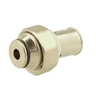 Press fitting 16 mm x &frac34;&quot; Eurocono nickel-plated TH-profile