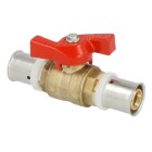 Press fitting ball valve butterfly handle 20 mm TH-profile