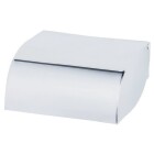 Paper holder, chrome-plated brass hotel design for standard rolls