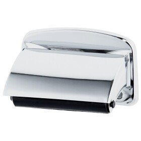 Toilet paper holder chrome-plated brass