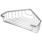 Corner soap tray 210 x 170 x 50 mm chrome-plated brass