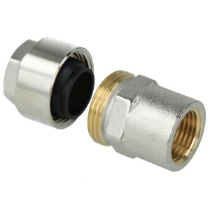 Simplex Connecting adapter for black pipe ¾" ET to ¾" pipe F10569