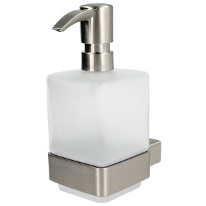 Emco Loft soap dispenser wall-mounting stainless steel look, 052101600
