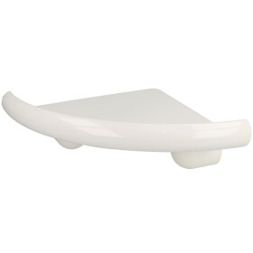 Tablette d´angle Nylon-Line blanc