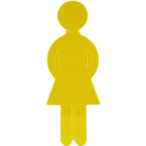 Normbau Nylon-line pitcogramme dames, jaune