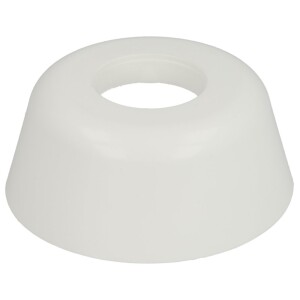 Flexible PVC blanc pour robinet mélangeur - 15mm, long.300mm, mâle