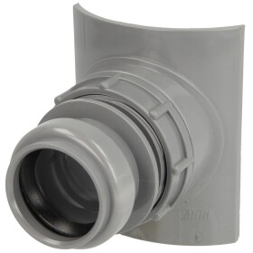 Screw-fit branch connector DN 40 for HT pipe &Oslash; 125 mm