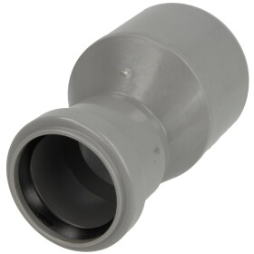 HT transition pipe DN 50/40 with one-sided socket