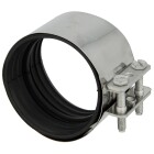 CV connector DN 125, stainless steel for cast pipes