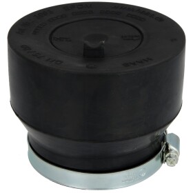 Connection sleeve with hose clamp DN 70/80