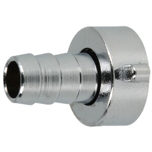 Hose screw connection 3/4"IT x 1/2" chrome-plated brass