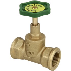 Straight-seat valve 3/8&quot; IT without drain with...