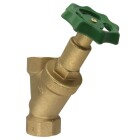 Free-flow valve 1&frac12;&ldquo; IT without drain with non-rising stem
