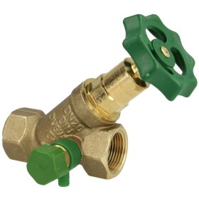 Free-flow valve 3/4“ IT with drain with non-rising...