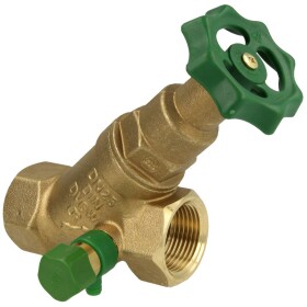 Free-flow valve 1“ IT with drain with non-rising stem