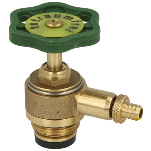 Bonnet for straight-seat valve 3/4" ET with drain and rising stem