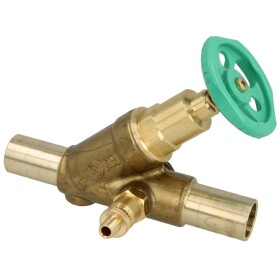 KFR valve DN 32 with drain &Oslash; 35 mm press connection