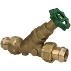 Free-flow valve, without drain press connection Viega 54 mm
