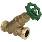 Free flow valve DN 25, without drain 1 1/4&quot; ET x 1 1/4&quot; ET non-rising stem