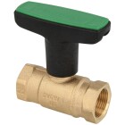 Heimeier ball valve DVGW Globo D 1/2&quot; DN 15, IT x IT, red brass