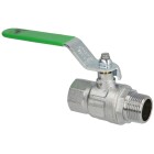 Ball valve - DVGW, 3/8&quot; IT/ET, DN 10, 50bar, steel lever