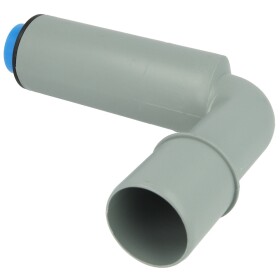 Universal siphon elbow 138 mm long