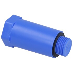 Protection plug 1/2&quot; blue made of plastic