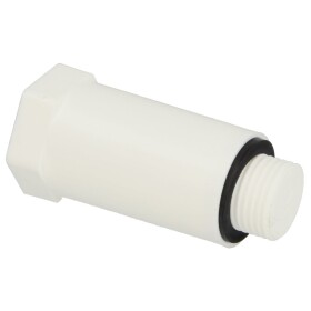 Protection plug 1/2" white made of plastic