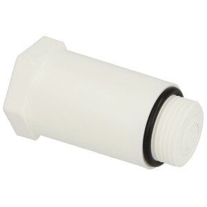 Protection plug 3/4" white made of plastic