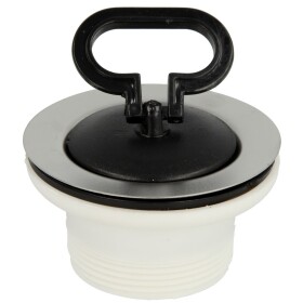 Drain valve 1 1/2&quot; &Oslash; 70 mm with plug