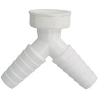 Connection sleeve, 2 x 1&quot; for sink siphons