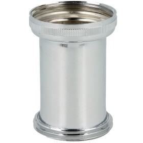Steiler spacer 1 1/4&quot; SWD, chrome-plated brass