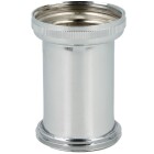 Steiler spacer 1 1/4&quot; SWD, chrome-plated brass
