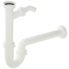 Pllastic basin siphon 1¼" DN 32 with device...