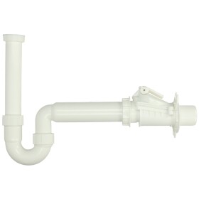 Odour trap for sinks in 1&frac12;&quot; x 50 mm PP with...