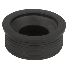 Twin rubber nipple 1 1/4&quot;