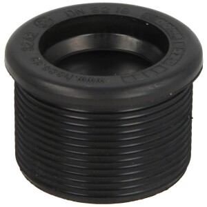 Rubber nipple for siphon pipes 44 x 32 mm