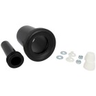 PE connection kit for wall-hung WCs DN 110, white caps