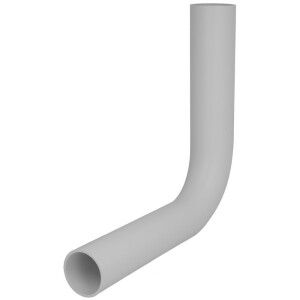 Flush pipe elbow 90° manhattan, 230/230 mm