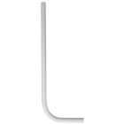 Flush pipe 28 mm straight white for urinals - PVC