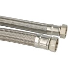 Connection hose 1,000 mm (DN 32) 1 1/4&quot; nut x 1 1/4&quot; nut stainless steel