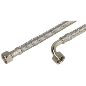 90° elbow connecting hose 300 mm 1/2" nut x...