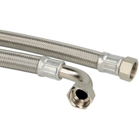 90&deg; elbow connecting hose 300 mm 3/4&quot; nut x...